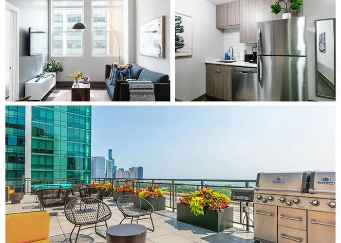 Downtown Mich Ave - 6 Penthouses, Sleep 25 *